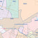 Bell County, TX Colorcast Style Wall Map