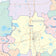 Brazoria County, TX Colorcast Style Wall Map