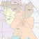 Brazoria County, TX Colorcast Style Wall Map