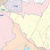 Brazos County, TX Colorcast Style Wall Map