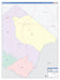 Brewster County, TX Colorcast Style Wall Map