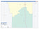 Brooks County, TX Colorcast Style Wall Map