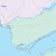 Calhoun County, TX Colorcast Style Wall Map
