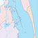 Cameron County, TX Colorcast Style Wall Map