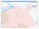 Camp County, TX Colorcast Style Wall Map