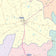 Cass County, TX Colorcast Style Wall Map
