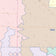 Castro County, TX Colorcast Style Wall Map