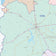 Cherokee County, TX Colorcast Style Wall Map