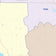 Coke County, TX Colorcast Style Wall Map