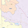 Coleman County, TX Colorcast Style Wall Map