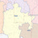 Coleman County, TX Colorcast Style Wall Map