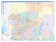 Collin County, TX Colorcast Style Wall Map