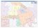 Comal County, TX Colorcast Style Wall Map