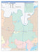Cooke County, TX Colorcast Style Wall Map