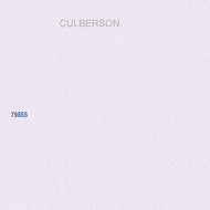 Culberson County, TX Colorcast Style Wall Map