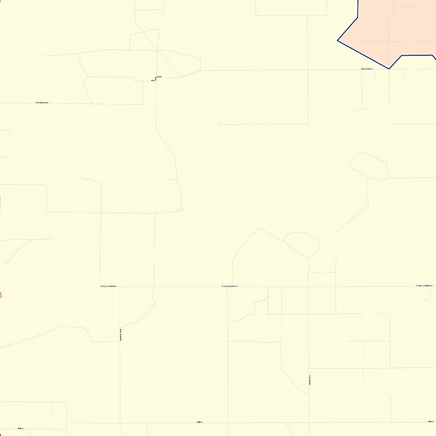 Dallam County, TX Colorcast Style Wall Map
