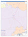 Dawson County, TX Colorcast Style Wall Map