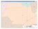 Deaf Smith County, TX Colorcast Style Wall Map