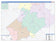 DeWitt County, TX Colorcast Style Wall Map