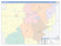 Eastland County, TX Colorcast Style Wall Map