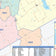 Ellis County, TX Colorcast Style Wall Map