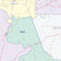 Erath County, TX Colorcast Style Wall Map