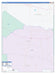 Foard County, TX Colorcast Style Wall Map