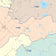 Fort Bend County, TX Colorcast Style Wall Map