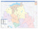 Freestone County, TX Colorcast Style Wall Map