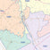 Freestone County, TX Colorcast Style Wall Map