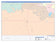 Gaines County, TX Colorcast Style Wall Map