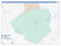 Goliad County, TX Colorcast Style Wall Map
