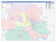 Gregg County, TX Colorcast Style Wall Map