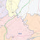 Guadalupe County, TX Colorcast Style Wall Map