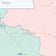 Hardin County, TX Colorcast Style Wall Map