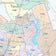 Harris County, TX Colorcast Style Wall Map
