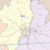 Harrison County, TX Colorcast Style Wall Map