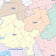 Hill County, TX Colorcast Style Wall Map