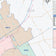 Hill County, TX Colorcast Style Wall Map