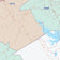 Hood County, TX Colorcast Style Wall Map