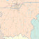 Hopkins County, TX Colorcast Style Wall Map