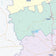 Houston County, TX Colorcast Style Wall Map