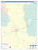 Howard County, TX Colorcast Style Wall Map