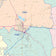 Hunt County, TX Colorcast Style Wall Map