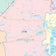 Jefferson County, TX Colorcast Style Wall Map