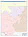 Kent County, TX Colorcast Style Wall Map