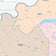 Lamar County, TX Colorcast Style Wall Map