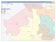 Lampasas County, TX Colorcast Style Wall Map