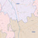 Leon County, TX Colorcast Style Wall Map