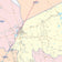 Liberty County, TX Colorcast Style Wall Map